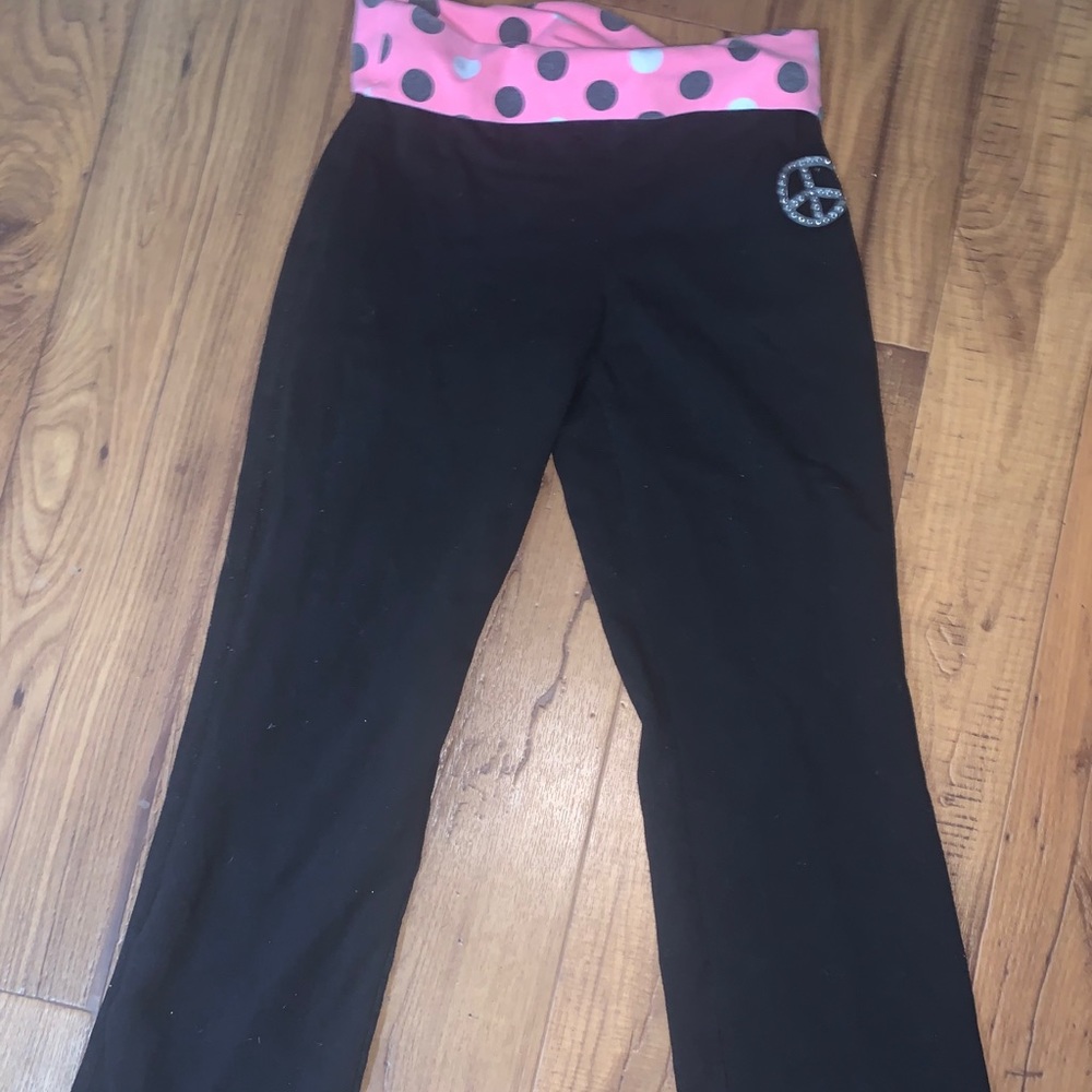 Justice girls yoga pants